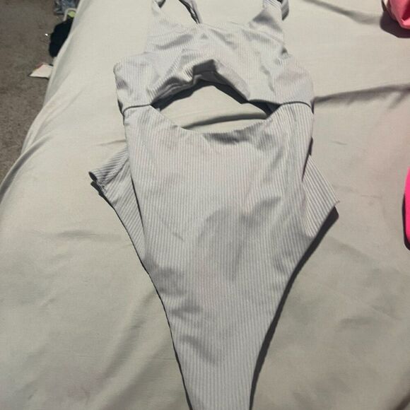 For love & lemons grey bodysuit size small - Picture 4 of 6